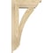 Ekena Millwork Thorton Traditional Rough Sawn Bracket w/ Offset Brace, Douglas Fir, 6"W x 16"D x 28"H BKT0604X16X28THR01RDF - alternate 4